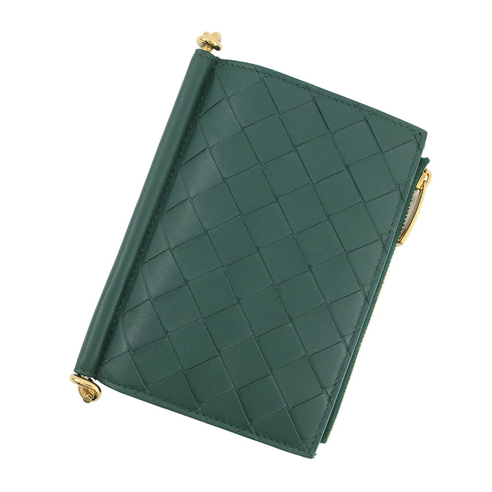 Bottega Veneta bi fold wallet Solstice leather